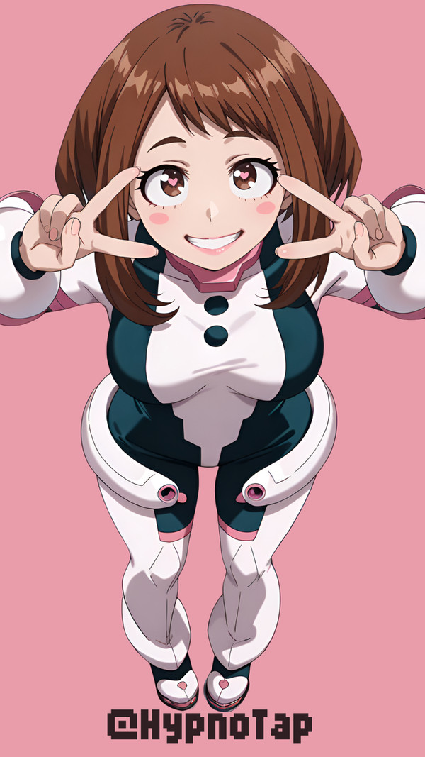 麗日お茶子 ヒロアカ AIイラスト12枚セット Vol.1