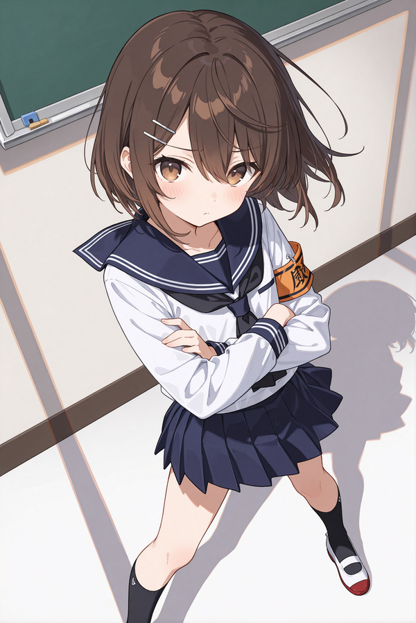 風紀を守ってる子