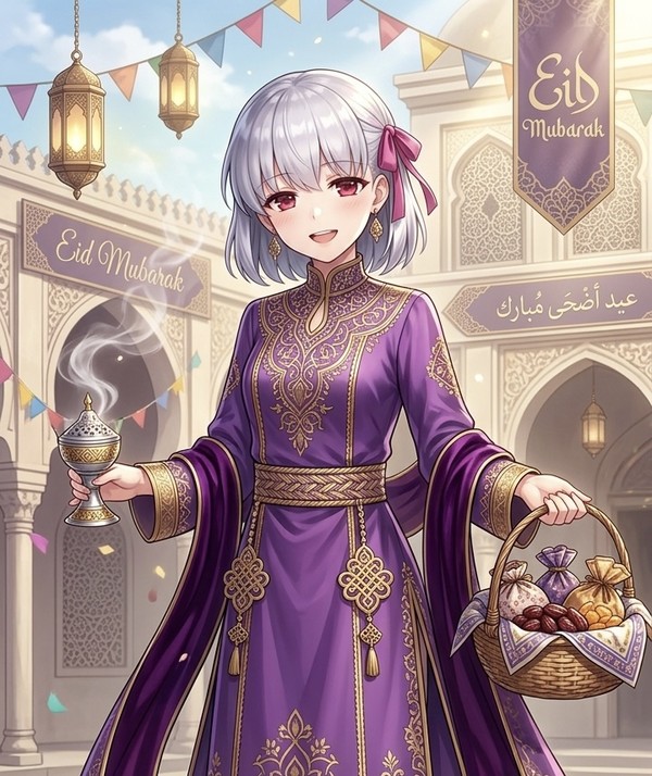 Eid al-Adha Mubarak with Kama - 1/1