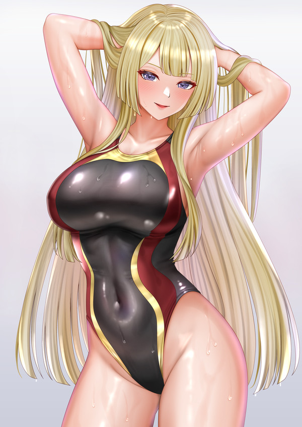競泳水着な高嶺様