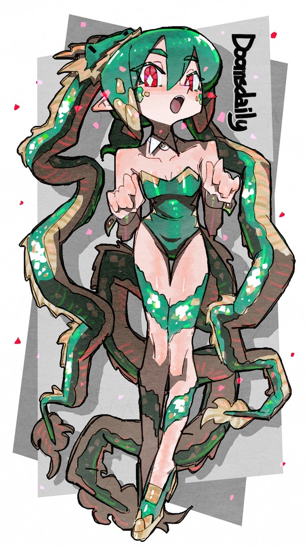 Dragon in the suit