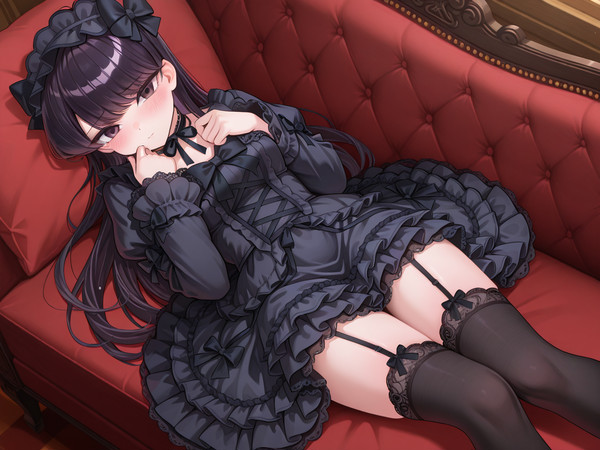 古見さん（ごすろりをきている）