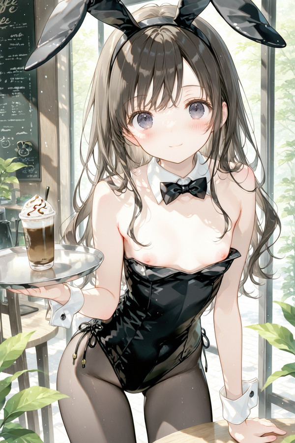 貧乳バニーカフェ