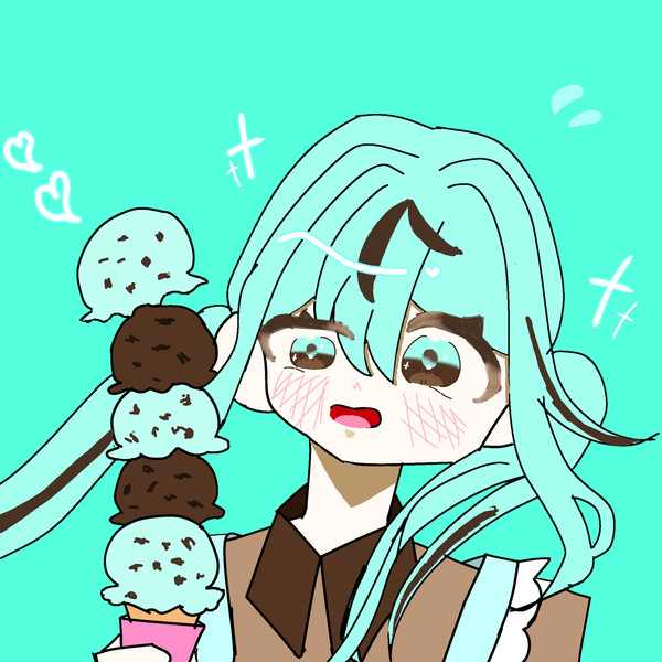 私はチョコミン党です!!!!!!