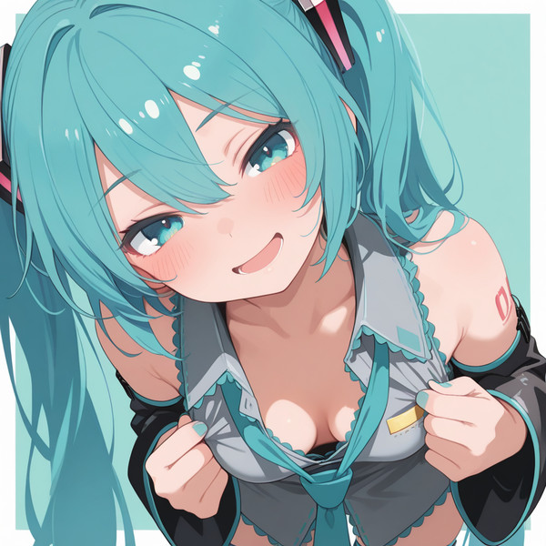 miku ai 谷間