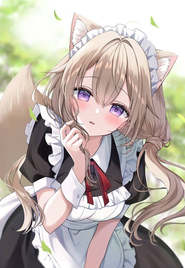 ご主人さま、今日はずっと一緒に居てくれますか…?