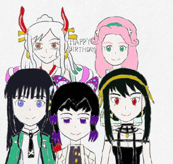 2026年度の早見沙織さん誕生日記念イラスト