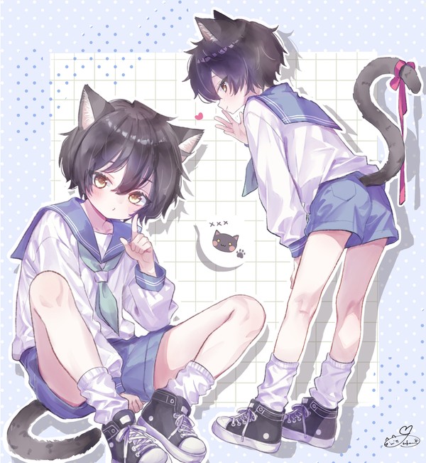 🐈⬛🎀💙 - 1/1