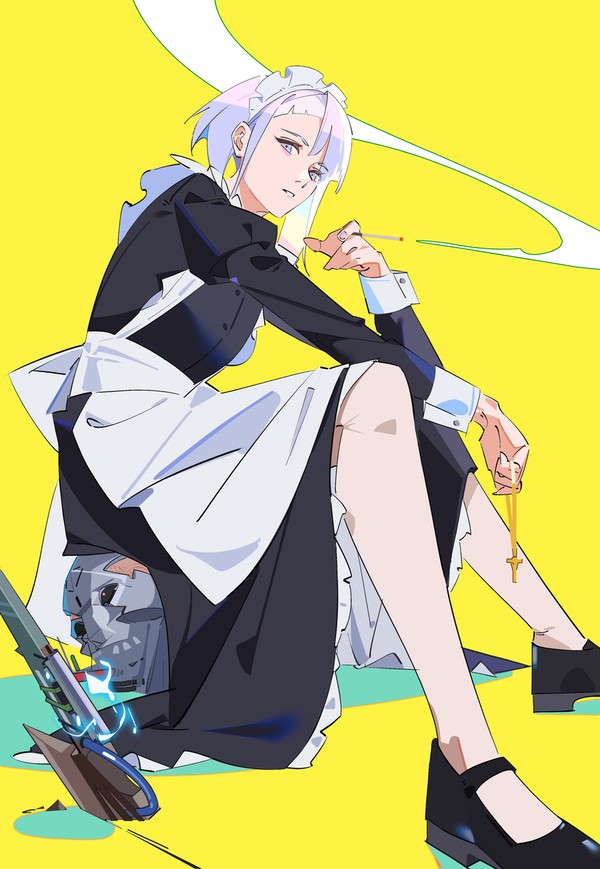 legendary maid of Night City - 1/1
