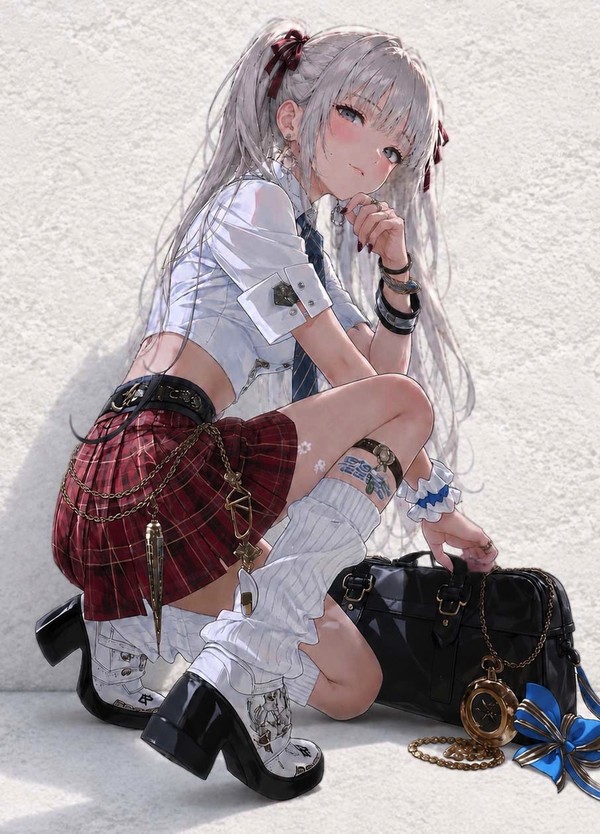 赤チェック