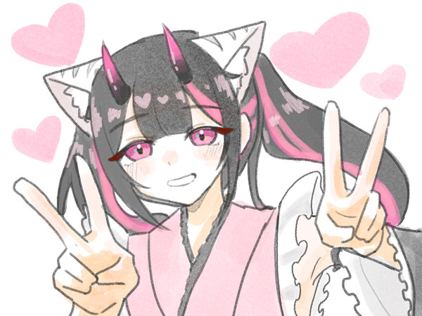 初らくがき乃依ちゃん💕