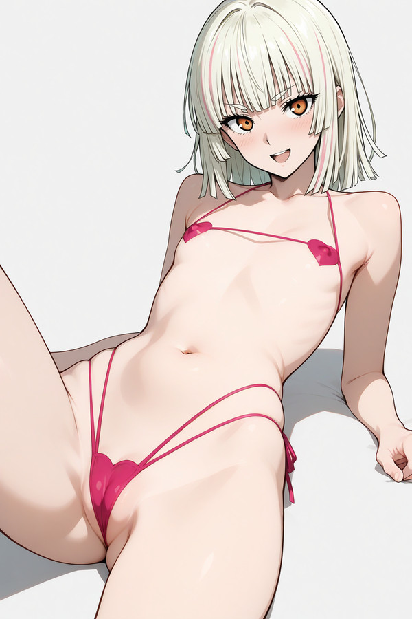 貧乳&極小マイクロビキニ