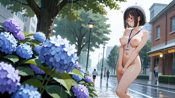 君とあじさい