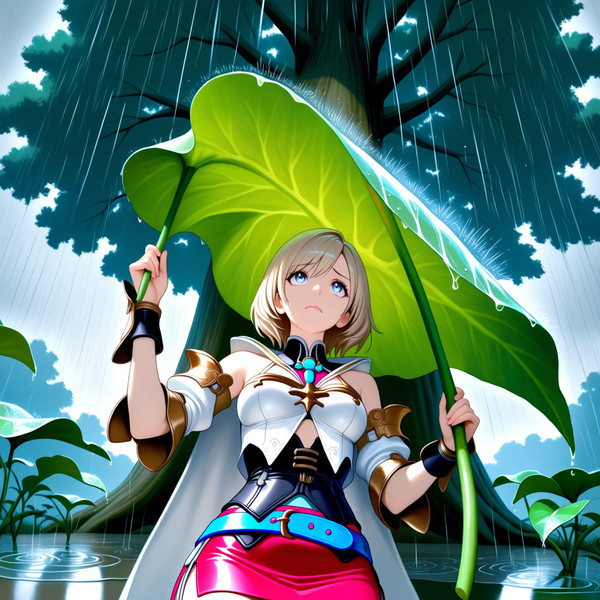 FF12 Ashe In rainy season