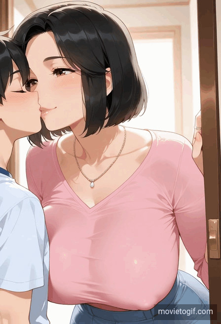 こっそりキッス♡KanoMommy Secret Kisses
