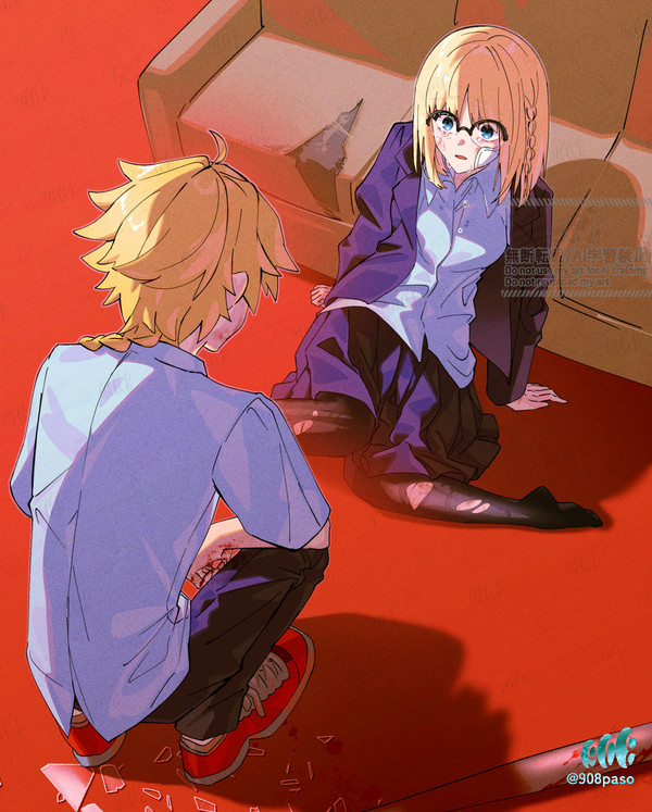 リチャアヤ　学パロ