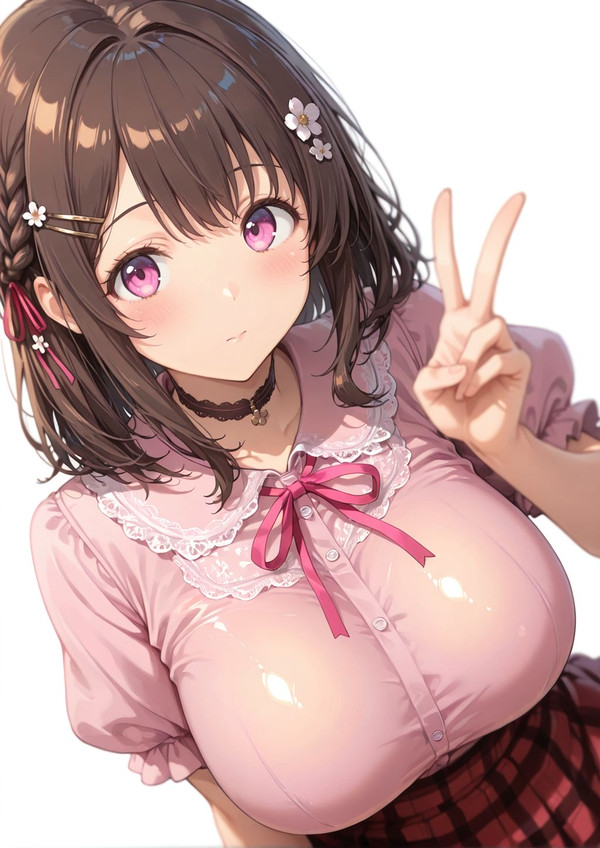 えへへ、今日の格好お気に入り✨Hehe, loving to - 1/1