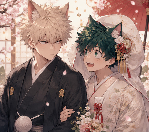 猫族の結婚式