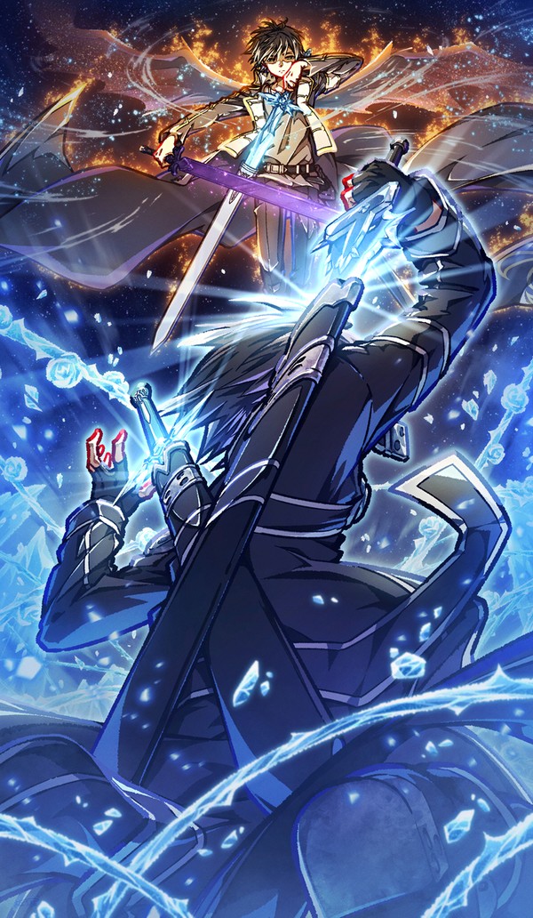 SAO 黒の剣士キリトvs星王キリト - 1/1