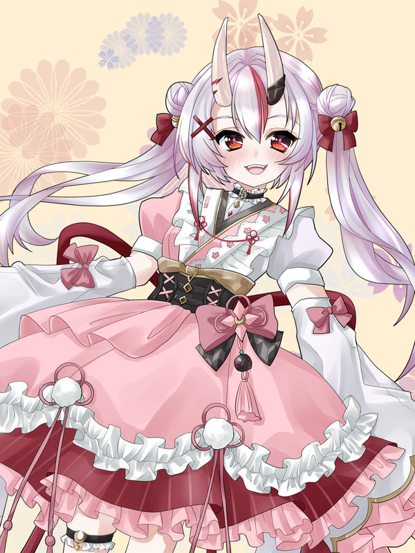 和メイド衣装 百鬼あやめ