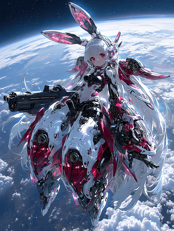 桃色兎耳機械化宇宙軍