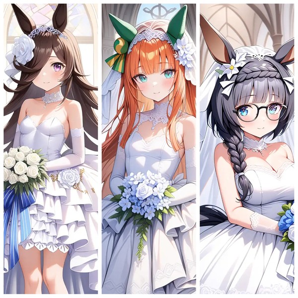 ウェディングドレスウマ娘 ①