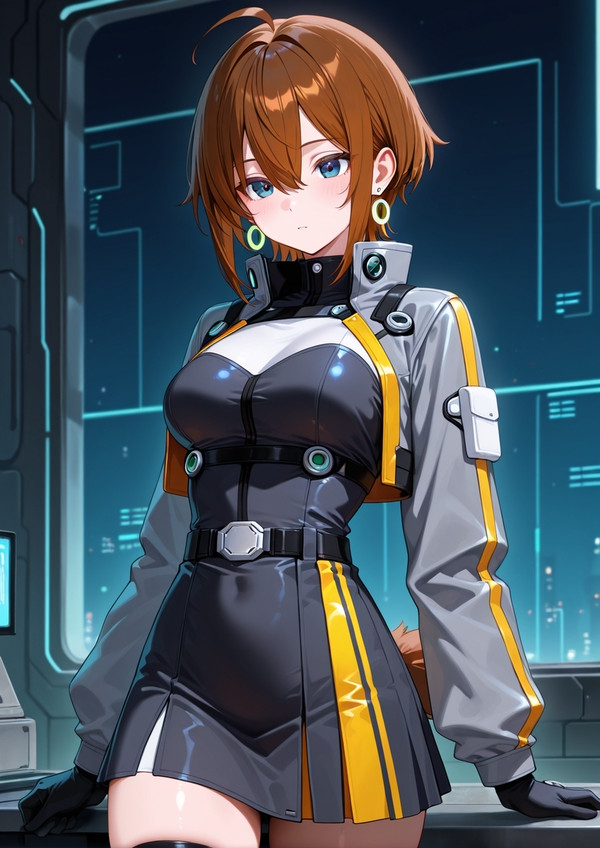 スタイリッシュな近未来制服