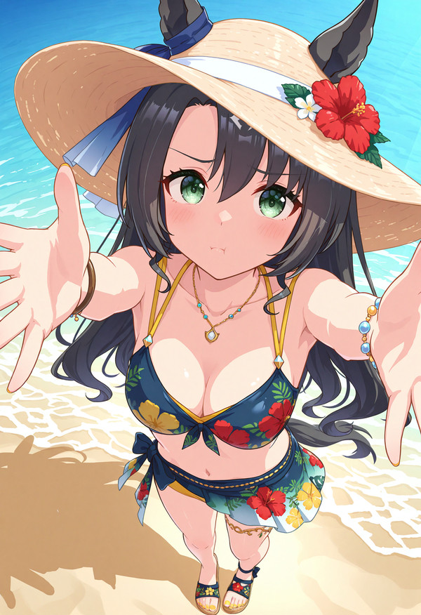 水着クラちゃんをいろんな角度から見てみる