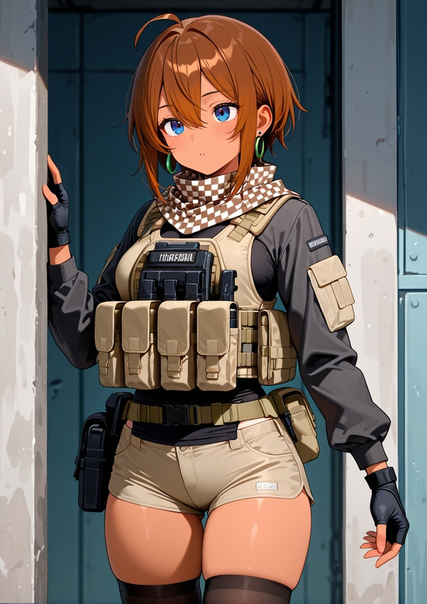 軽装タクティカル outfit