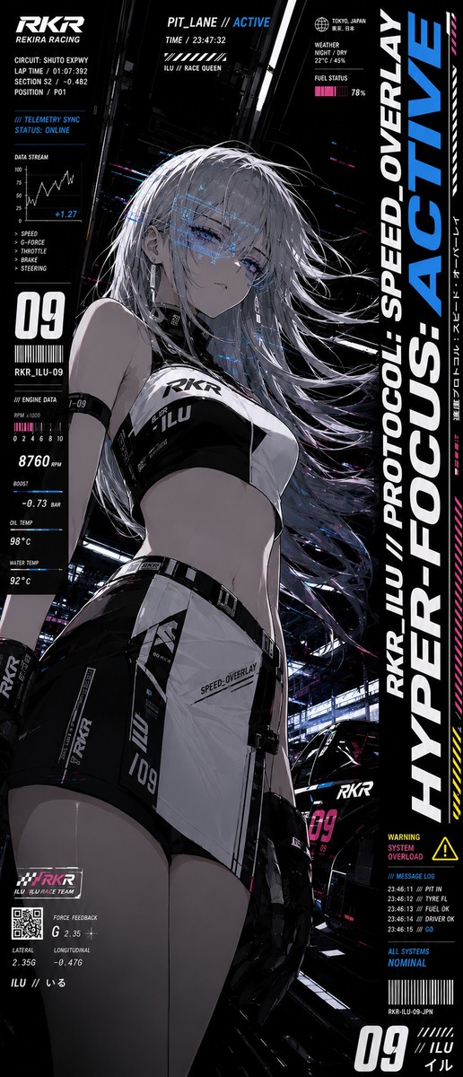 靂螺ヰル DIV01 // RKR Grid Girl