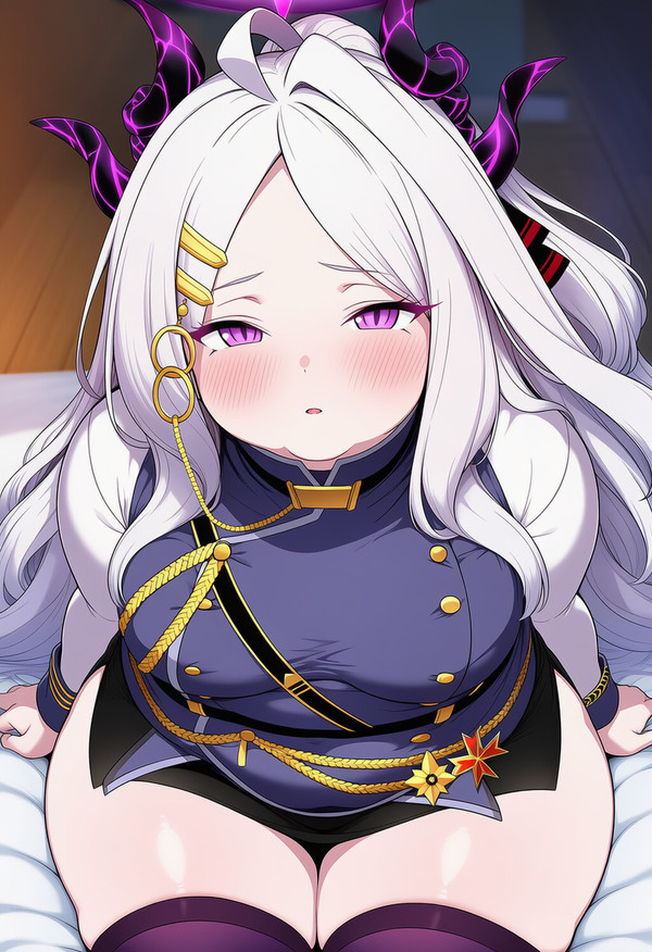 空崎ヒナ(色々) 肥満化
