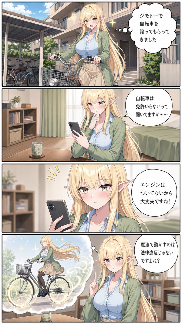 異世界エルフのゆるっと日本暮らし　第34話