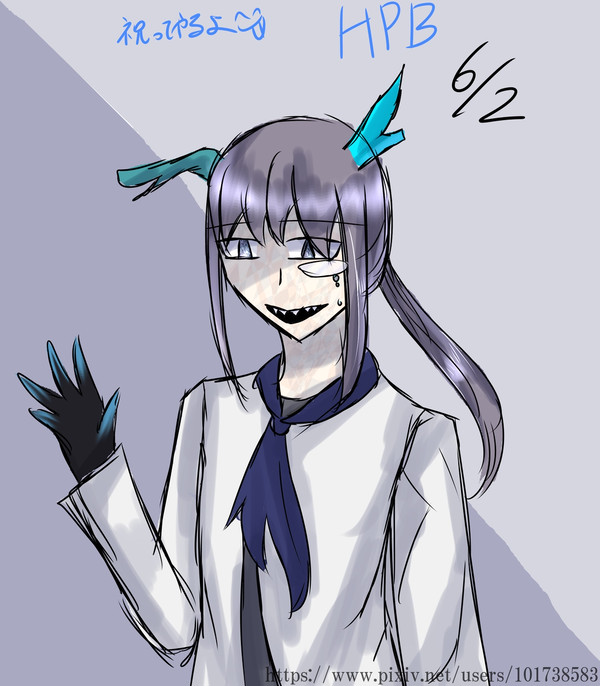こいつ誕生日だったらしいぽよ - 1/1