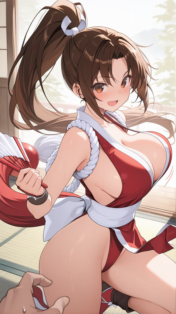 本日のイチャイチャ組手(舞さん)