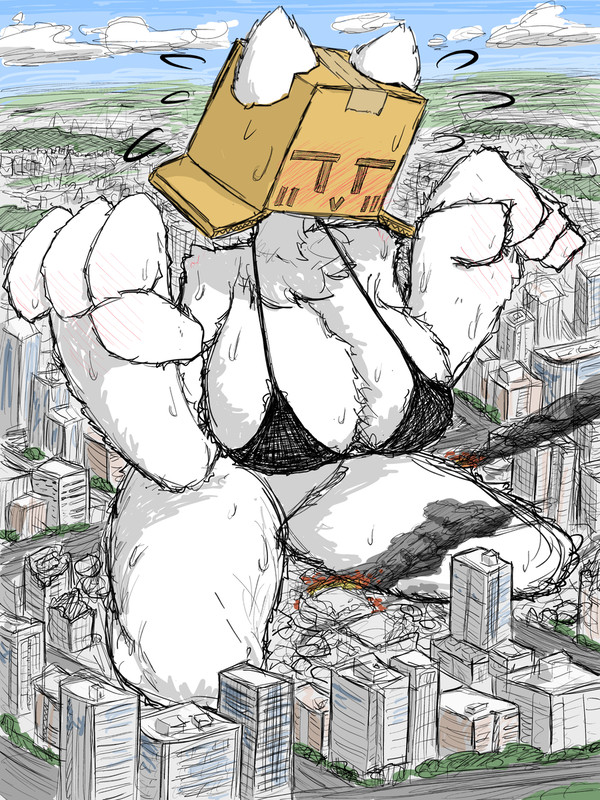 巨大化ハコさん