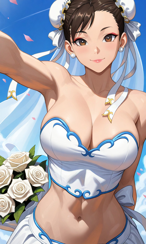 Chun Li Perfect Bride 💙💙💙