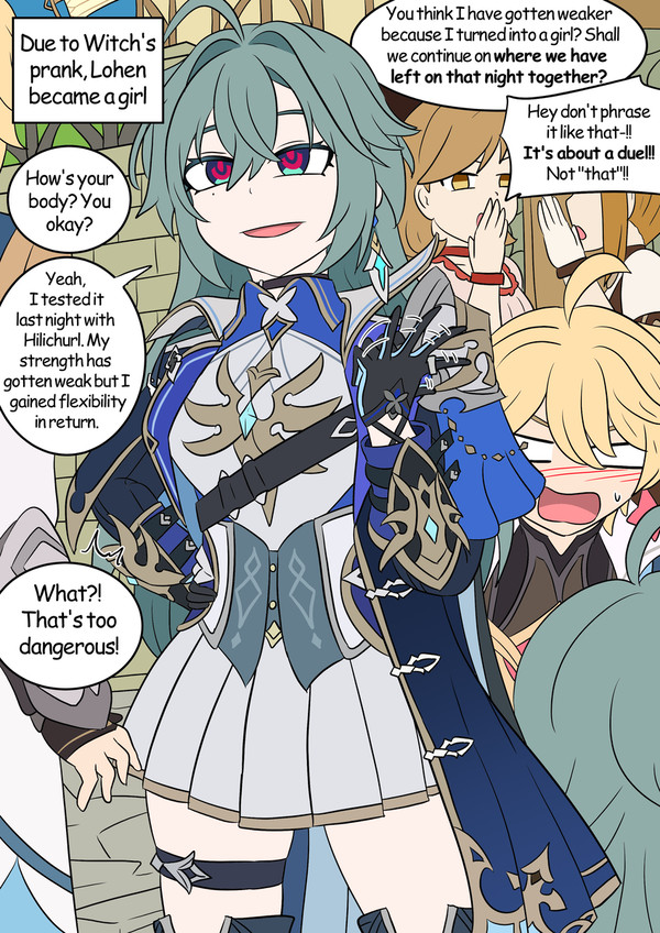 Genshin TSF Diary #287 - 1/2
