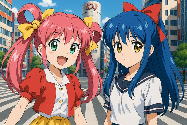 「ようこそようこ」より、ようことサキ