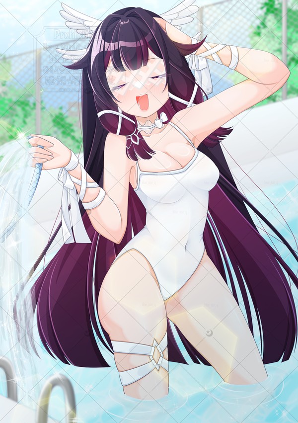 原神 コロンビーナスク水