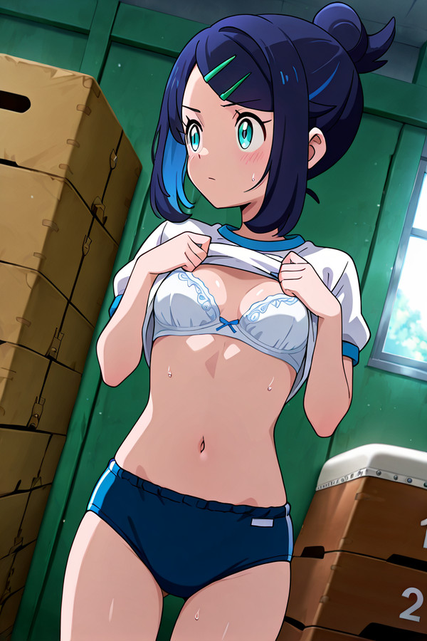 リコ ブルマ脱衣