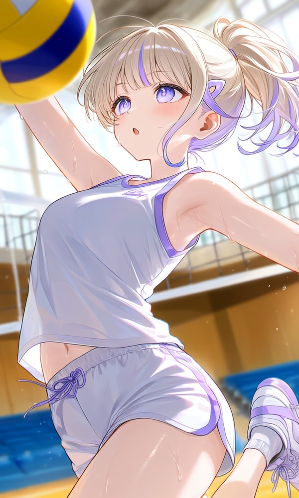 例のあの子はバレー好き