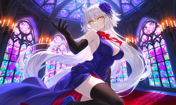 fgo ジャンヌオルタ　ドレスバージョン