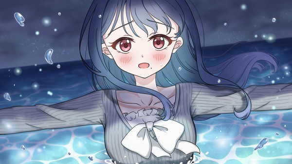 夜の海 - 1/1