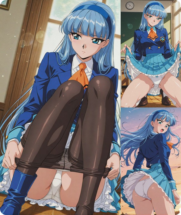 【龍咲海】パンチラリクエスト