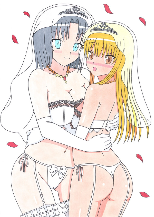 ～再投稿～　可愛いお嫁さん同士の結婚式？