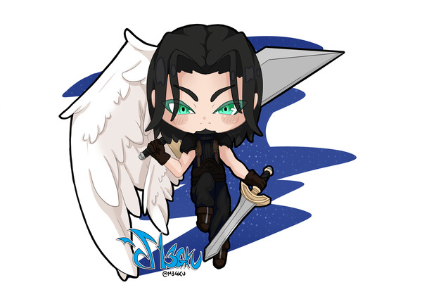 Angeal Chibi