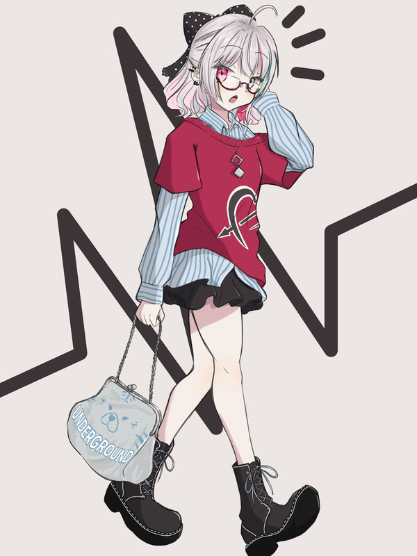捏造私服衣装石神さん❤️‍🩹(ショート) - 1/1