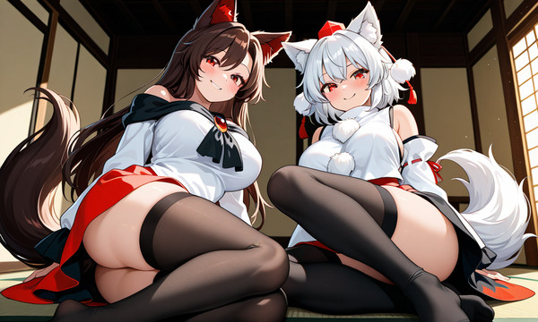 犬走椛 X 今泉影狼