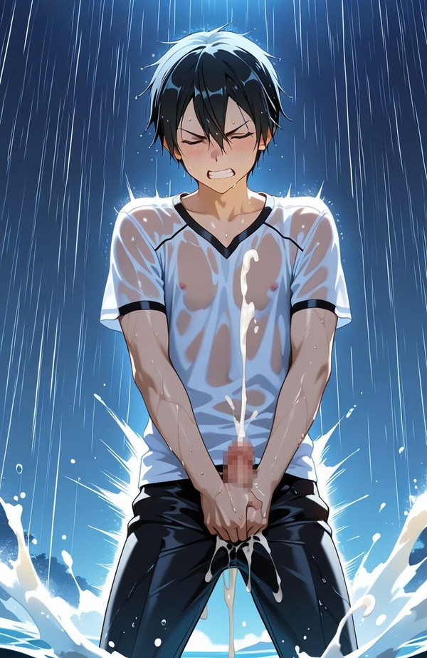 衝動の果て、雨の中の解放 - 1/14