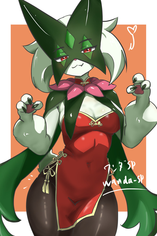 マスカーニャ（チャイナドレスのすがた）
